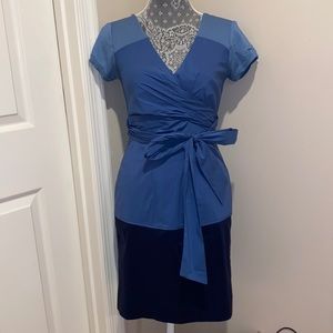 Bcbgmaxazria blue Gail dress size 2 NWT